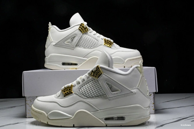Cheap MAX Gold Jordan 4 AQ9129-170 Retro Metallic 0713